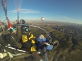 Vuelo en paramotor Chinchón+vídeo de regalo, 45min