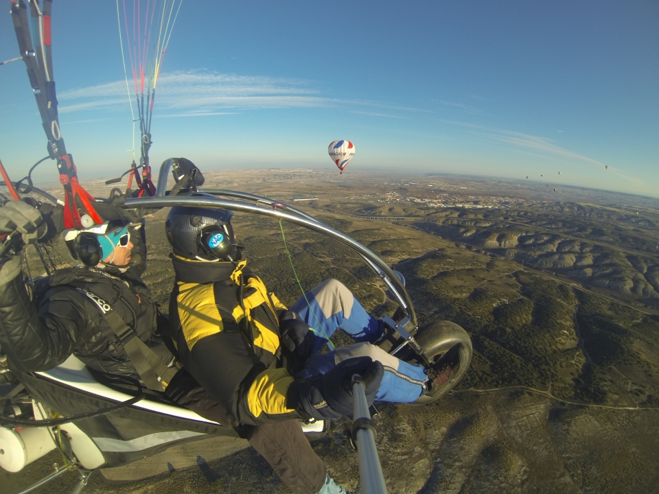  voo em paramotor
