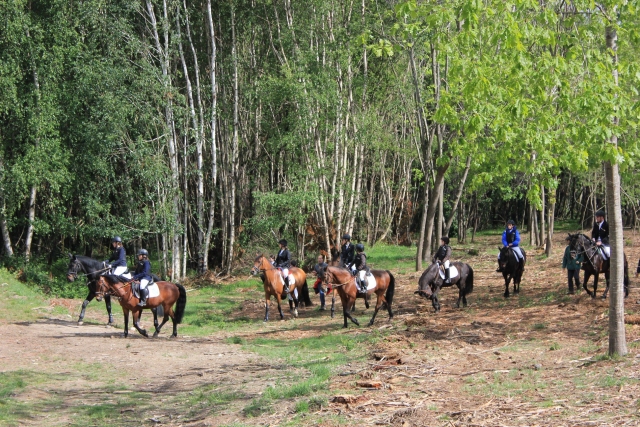 Reitroute durch Lugo