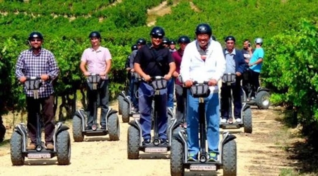  Grupo fazendo o percurso 