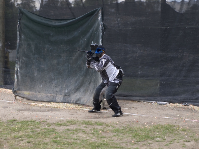  Joueur de paintball 
