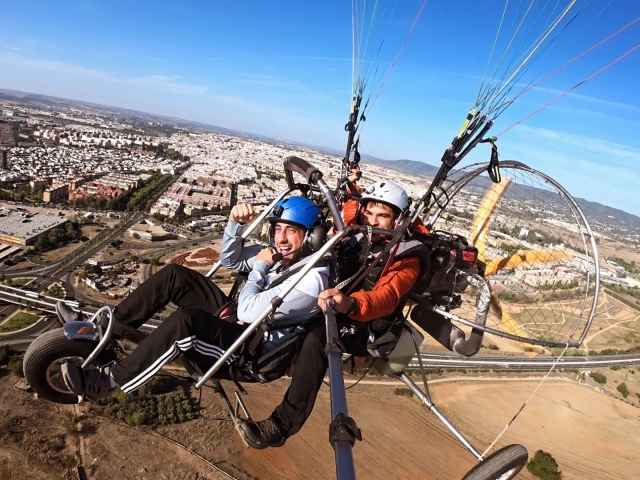 Fliegen mit dem Motorschirm 