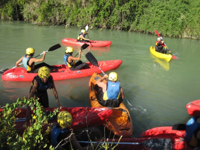  Group of canoes 