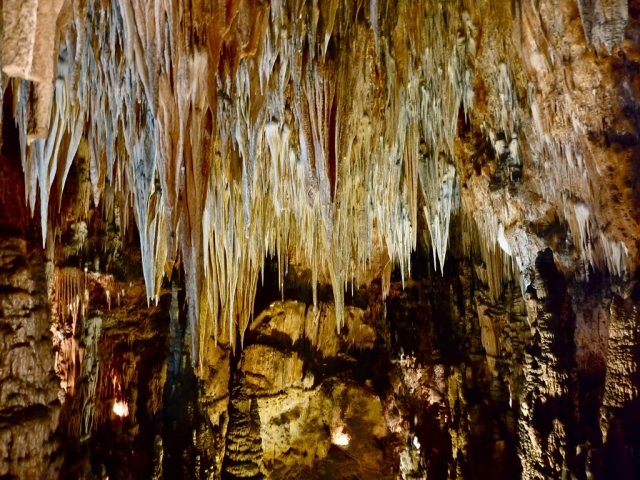 El techo de la cueva