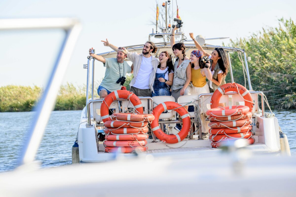 Paseo en el barco por el Delta
