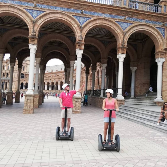  Tour zu zweit mit Segway-Durchgang Sevilla 