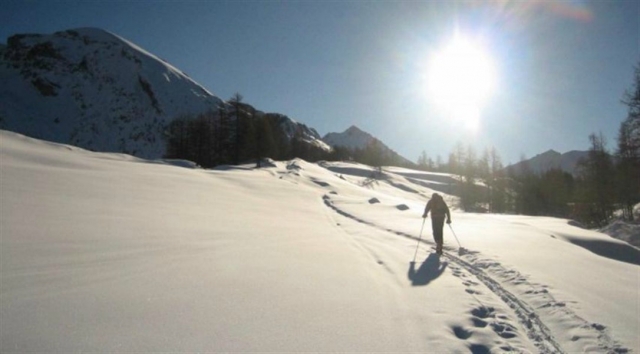  Genießen Sie die Schneeschuhroute 