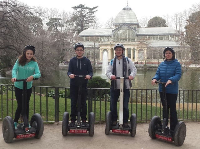  Family on a segway in the Crystal Palace 