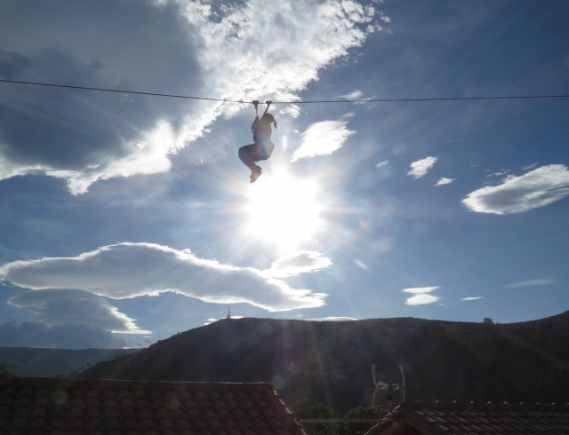  Large zip line 