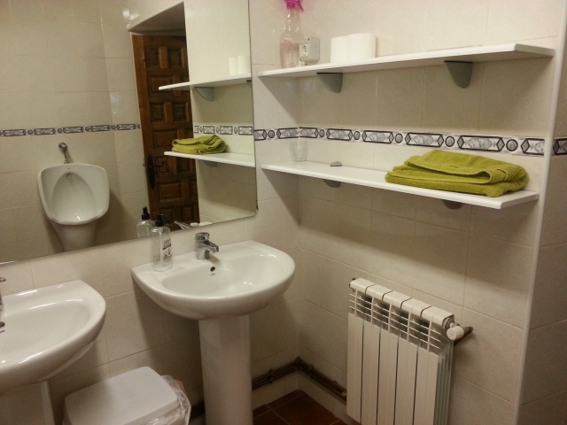  Toilette der Herberge 