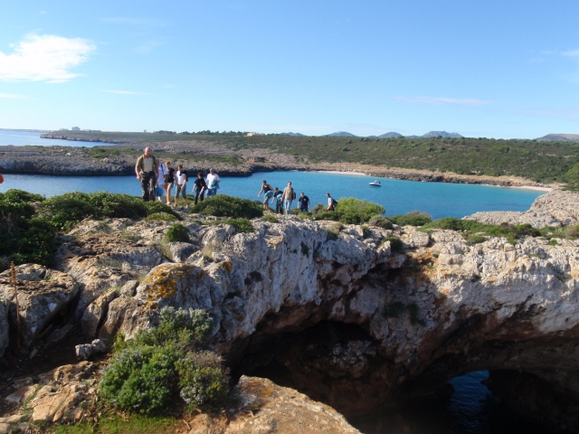 Grotte près de la mer à Majorque 