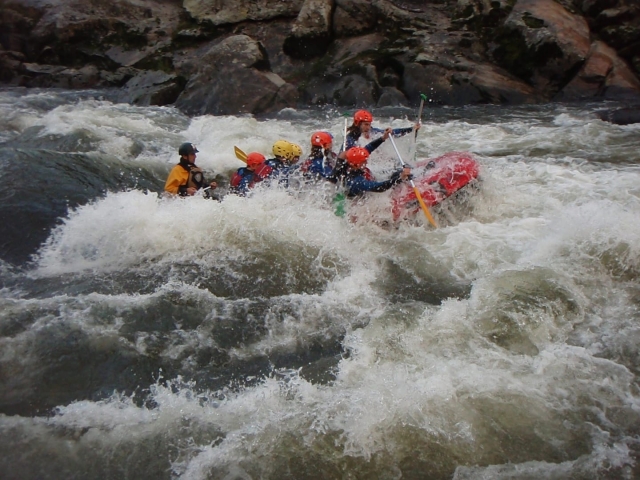 Rafting en río Ulla