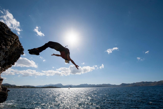 Jump to the Mediterranean doing coasteering 