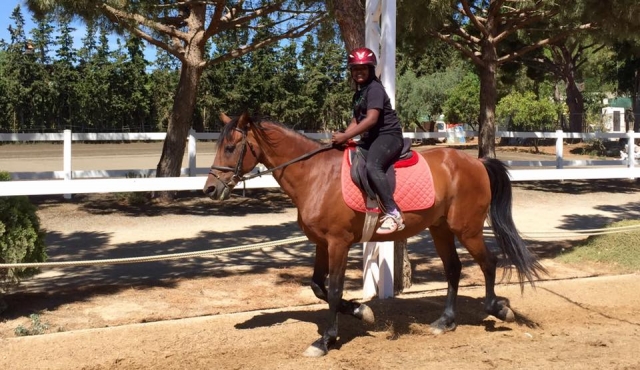 Subiendo a caballo