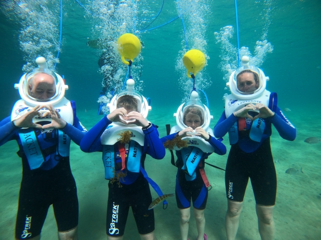 Diving with Escafandra