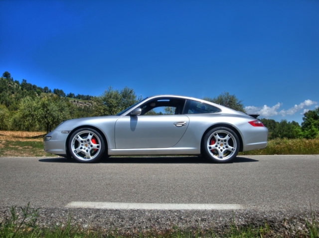 Lateral del Porsche