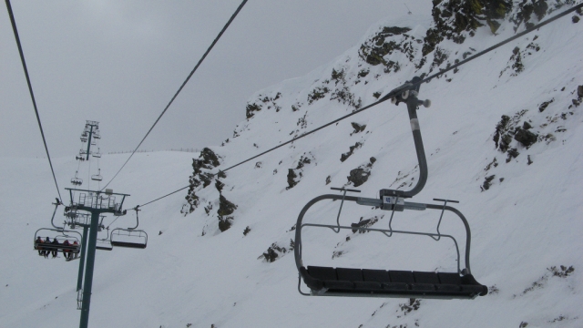  Grandvalira 的缆车 