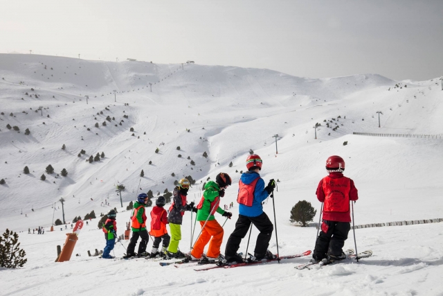  Grandvalira avec des enfants 