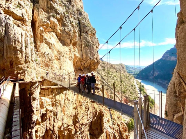 Ruta guiada por el Caminito del Rey de 4 horas