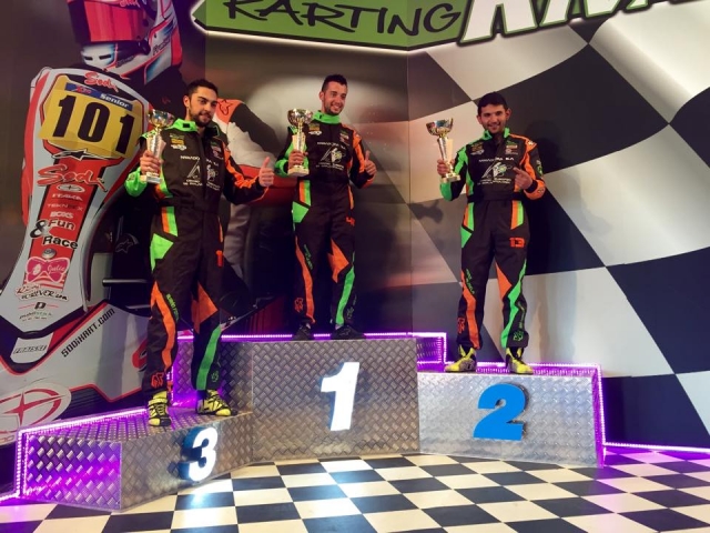 Karting podium 