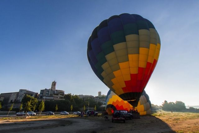  Ballon in der Emporda 