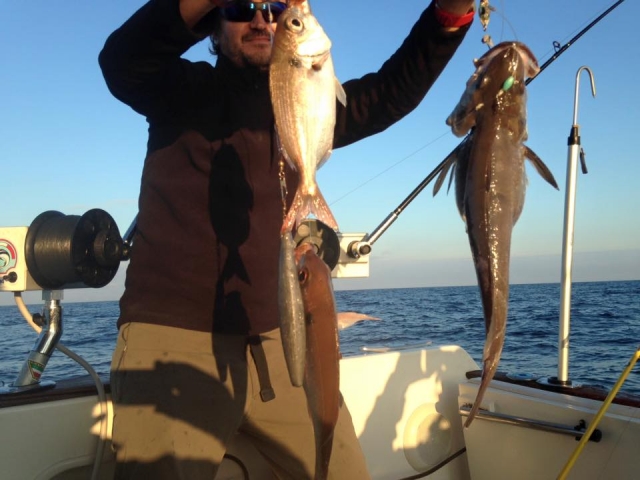 Buena jornada de pesca