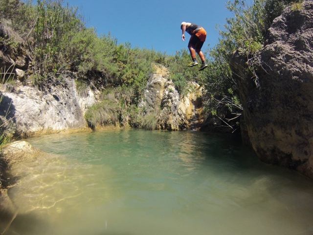  Jumping in the ravine 