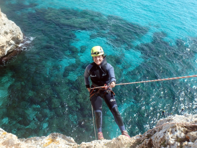 descente en rappel 
