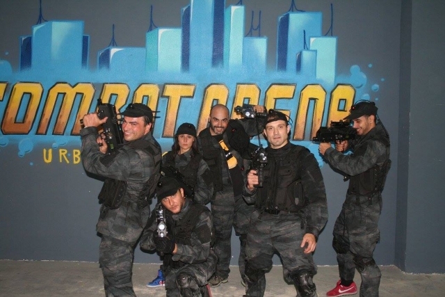  Jogadores de combate a laser 