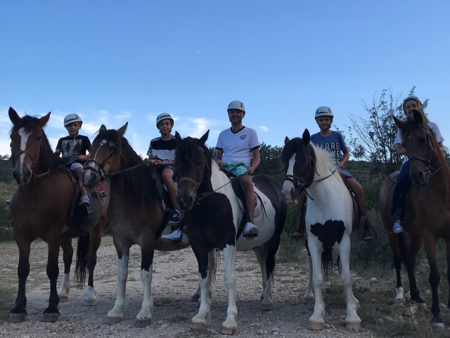  Reitroute durch Morella