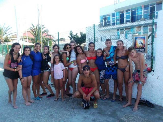  dans la piscine 