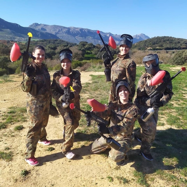 Partida de gotcha para grupos