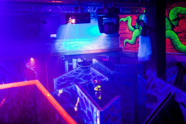  Combattimento laser a Barcellona 