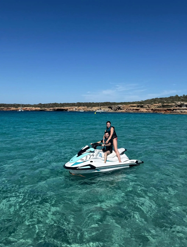 Ruta en jet ski en Ibiza
