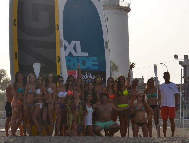  Next to the big SUP boards