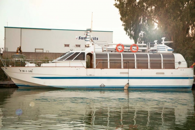 Barco no Guadalquivir 
