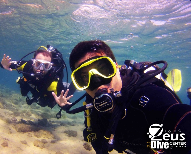 Material completo de buceo