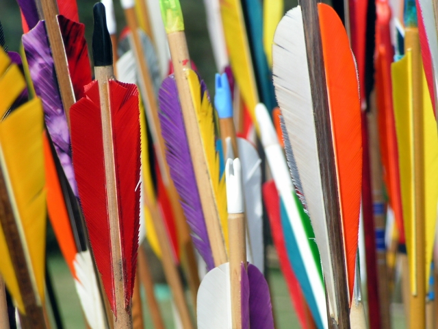 Flechas de colores