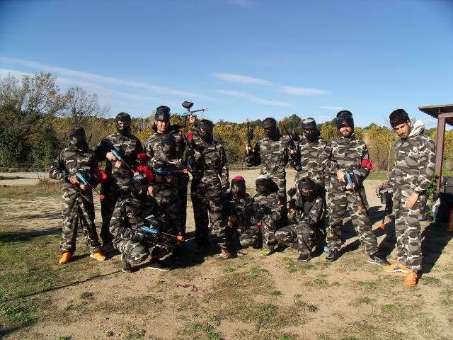 Grupo mixto de jugadores