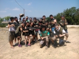 Team building Barcelone avec laser game et paintball