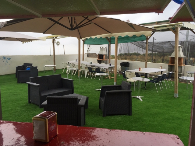 Instalaciones del paintball en La Orotava