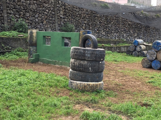 Jugar al paintball en La Orotava