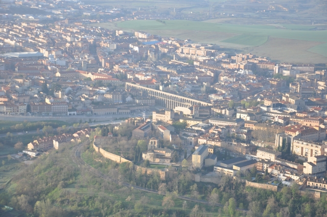 塞戈维亚（Segovia）的赛戈维亚（Segovia）景色