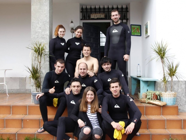  posing after surfing 