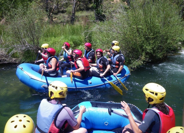 Rafting por grupos