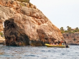 Ruta en lancha hasta Cala Marmols 2h30min, niños