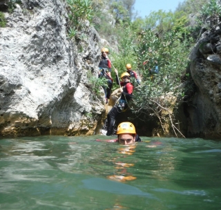 Discesa del burrone dell'Arroyo Majales, 3 ore