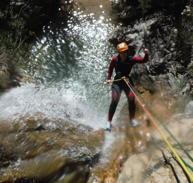  Canyoning a Malaga