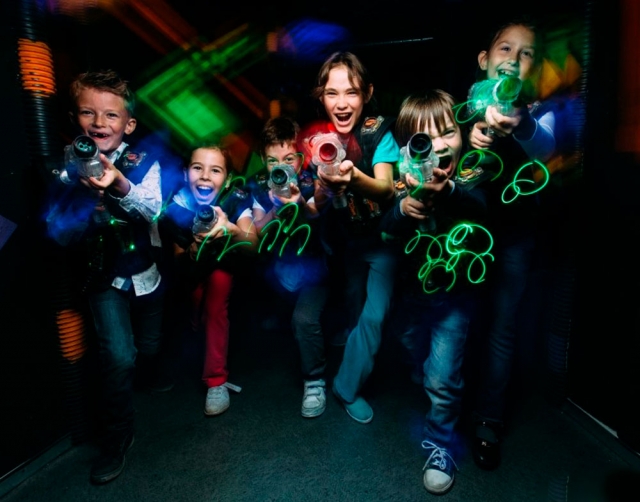  Laser tag pour anniversaire 