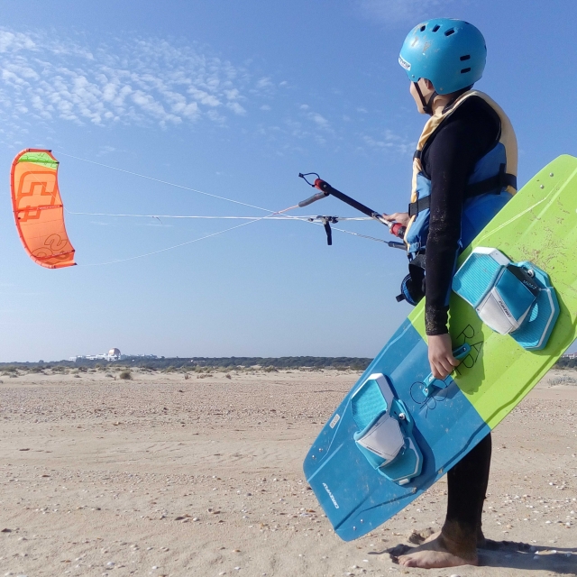  Kitesurf-Einführung im Sand